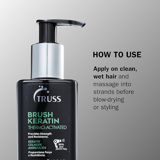 BRUSH KERATIN THERMO ACTIVE TRUSS